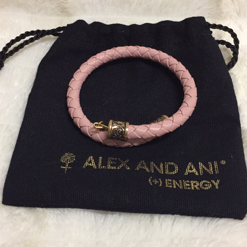 Alex and Ani braided wrapped bracelet